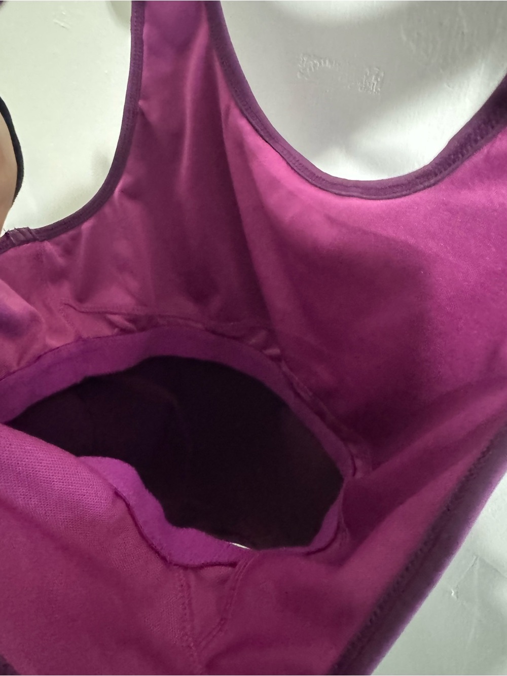 Energy Zone Two-Tone Purple Racerback Tank - Picture 3 of 4